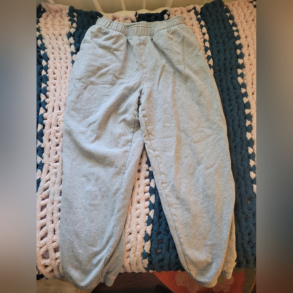 American Eagle Outfitters Light Gray Joggers